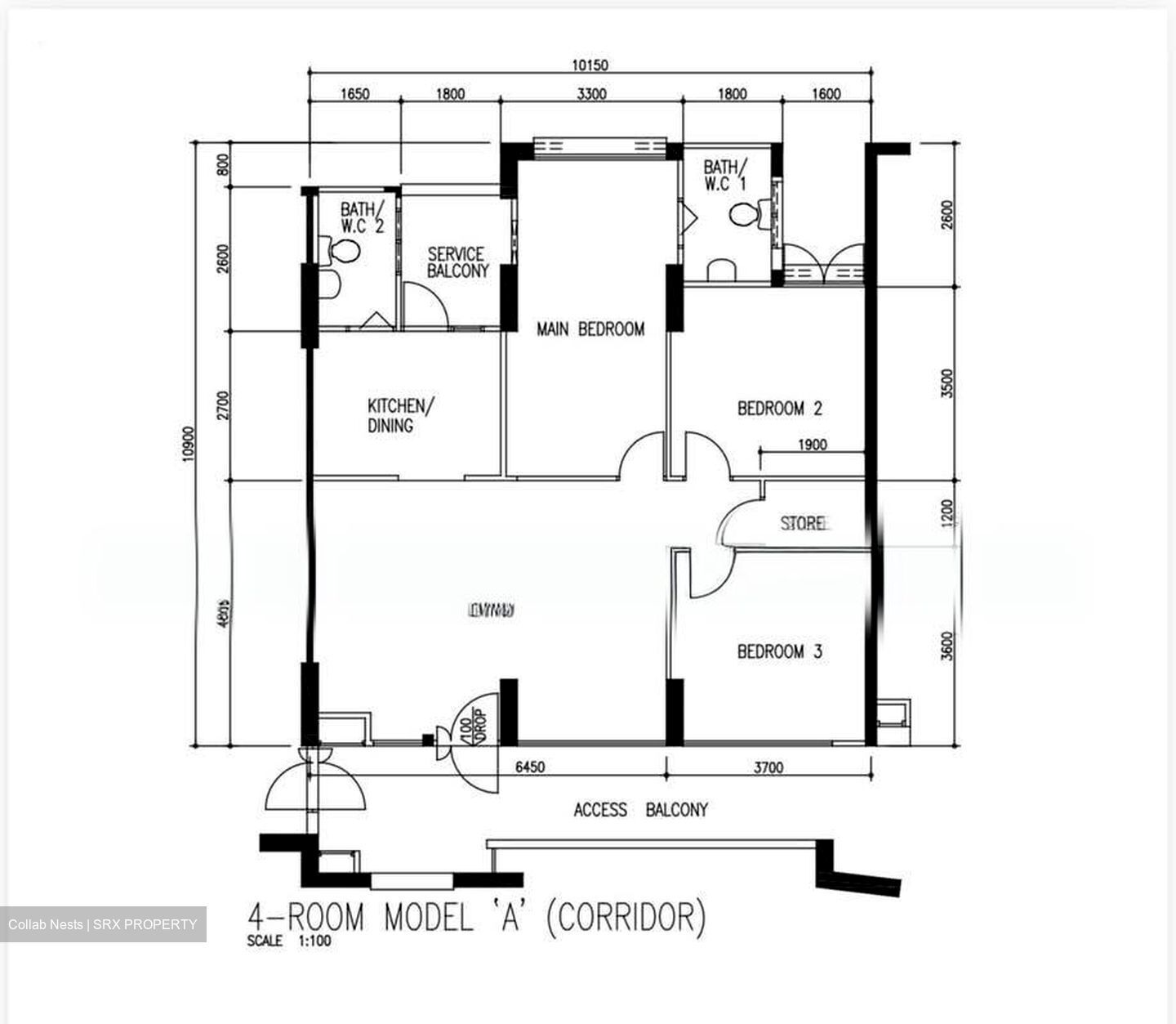 Blk 613B Bedok Reservoir Road (Bedok), HDB 4 Rooms #582368111